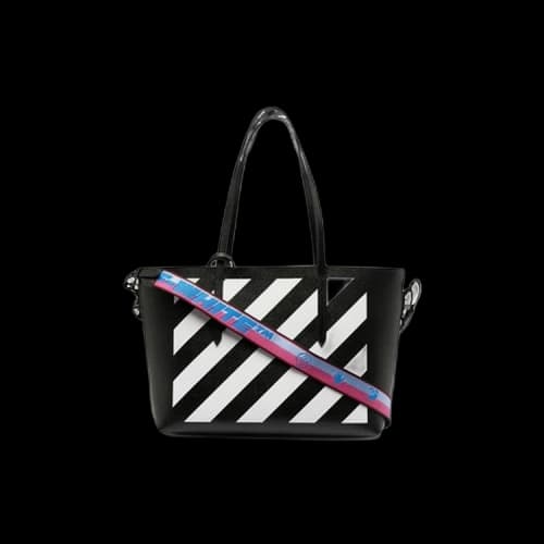 Off-White Diag Binder Shopper 'Black/White'