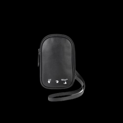 Off-White Logo iPhone Holder 'Black/White'