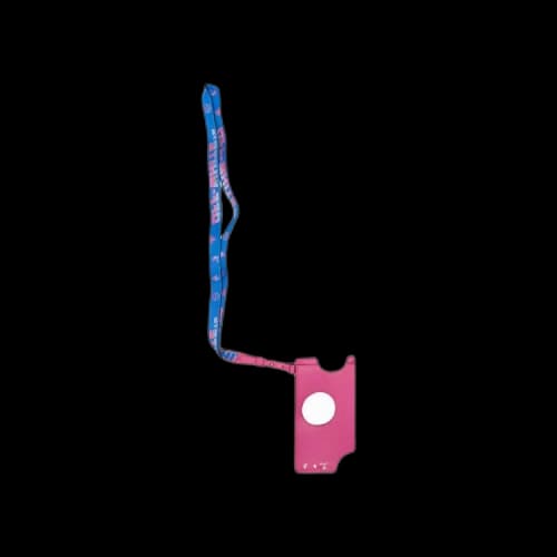 Off-White Swiss Cut Out Phone Bag 'Fuchsia'