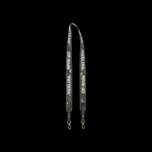Off-White OFF WHITE Nylon, Polyester Bag Straps Unisex Black