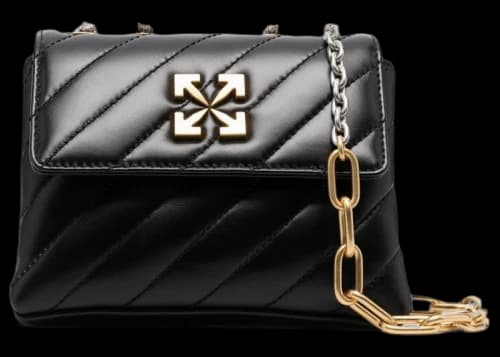 Off-White Jackhammer 19 Shoulder Bag Black