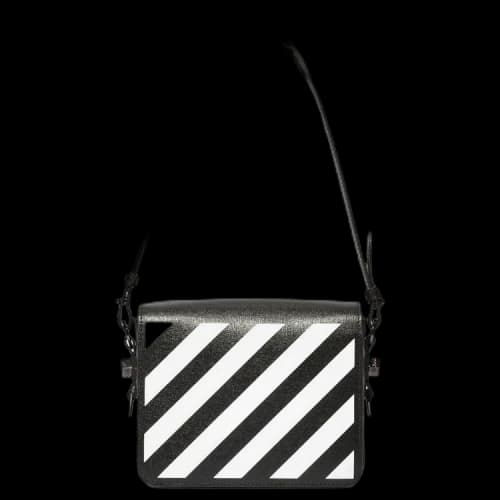 Off-White Diag Flap Bag 'Black/White'