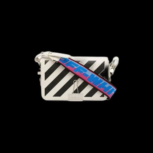 Off-White Binder Mini Flap 'White/Black'