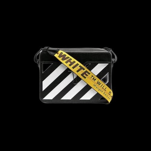 Off-White Diag Camera Bag 'Black/White'