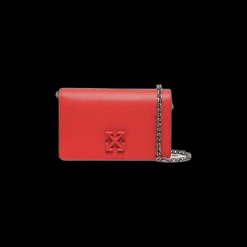 Off-White Jitney 0.5 Saffiano Shoulder Bag 'Red'