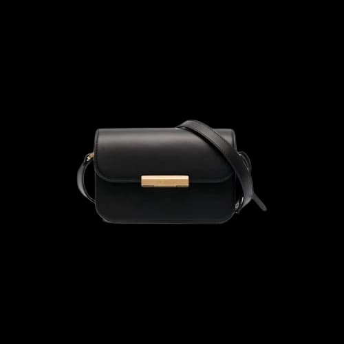 Off-White Logo Plaque Crossbody Bag 'Black'