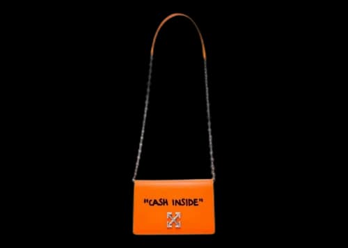 OFF-WHITE Jitney 0.5 Crossbody Bag Orange/Black