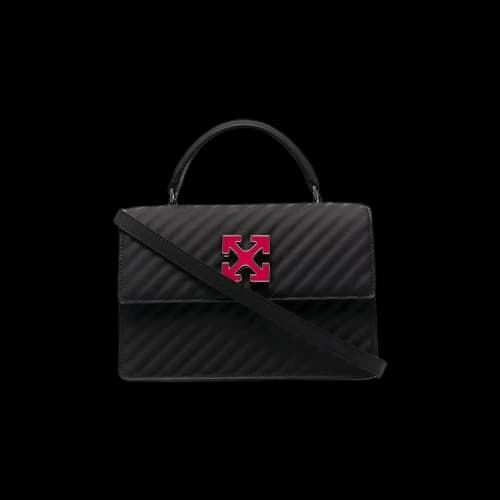 Off-White Jitney 1.4 Top Handle Bag 'Black'