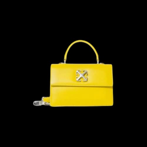 Off-White Jitney 1.4 Top Handle Bag 'Light Green'