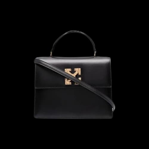 Off-White Jitney 0.8 Saffiano Top Handle Bag 'Red'
