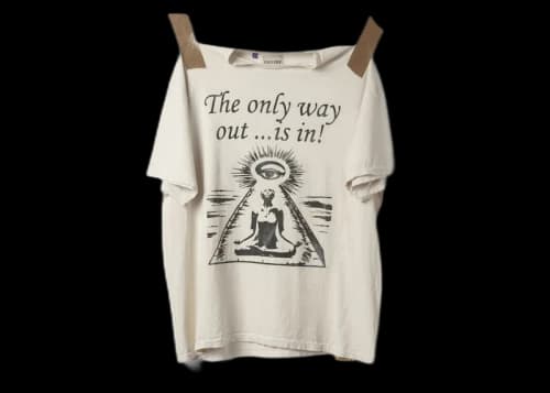 Gallery Dept. Only Way Out Tee Archival White