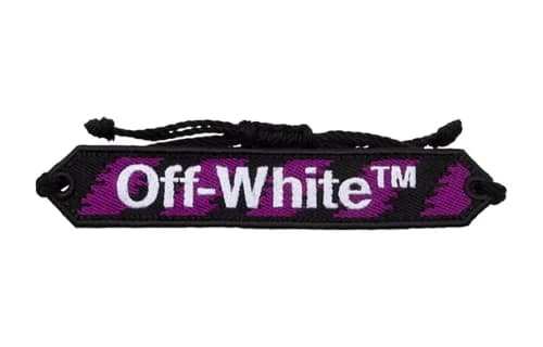 Off-White Offwhite Macrame Bracelet 'Purple'