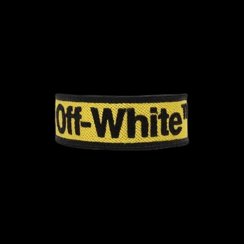 Off-White Offwhite Macrame Bracelet 'Yellow'