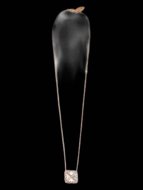 Off-White Arrows Crystal-Embellished Necklace Gold-tone