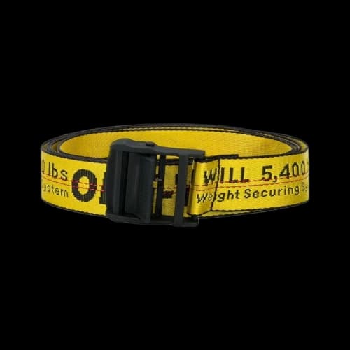 Off-White Classic Industrial Belt 'Yellow/Black'