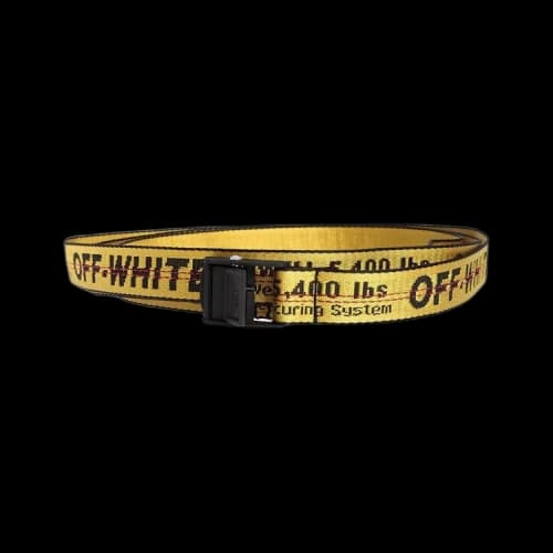 Off-White Mini Industrial Belt 'Yellow/Black'