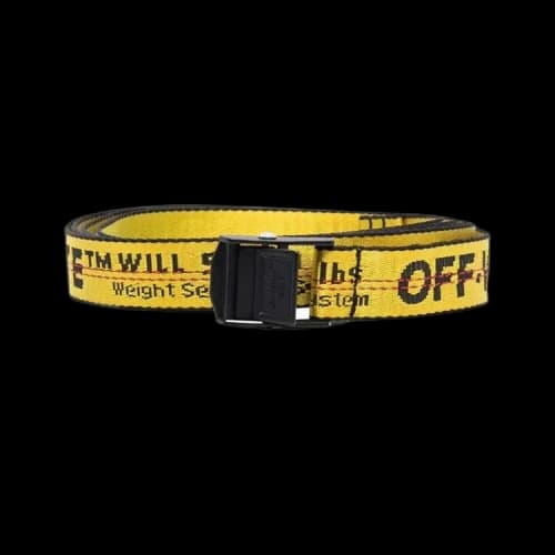 Off-White Mini Industrial Belt 'Yellow/Black'