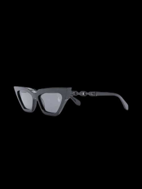 OFF-WHITE Nina Cat Eye Sunglasses Black (OWRI021F20PLA0011003)