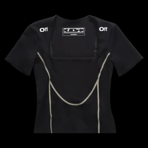 Off-White Contrast Tee 'Black/White'