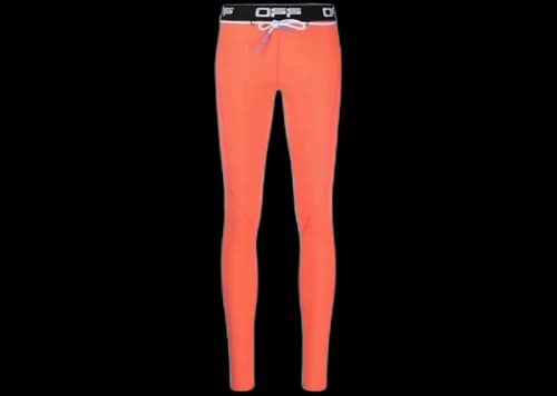 OFF-WHITE Active High-Waisted Leggings Coral Red