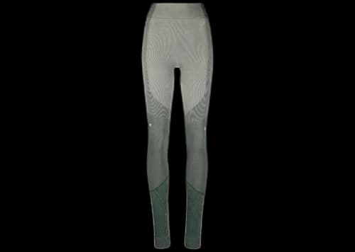 OFF-WHITE ATHL Shiny Seamless Leggings Green