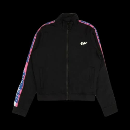 OFF-WHITE Athleisure Arrow Track Jacket Black/Pink/Blue