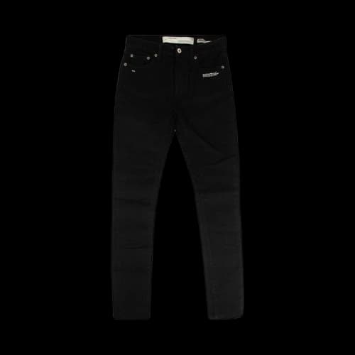 Off-White Denim Skinny Jeans 'Black'