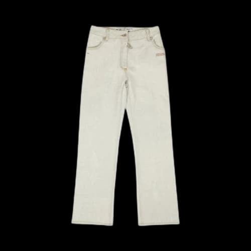Off-White Cropped Leg Shorts 'Light Blue'