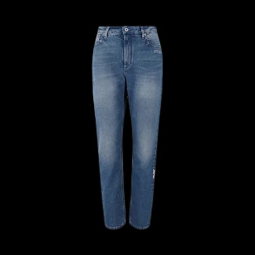 Off-White Denim Straight Leg Jeans 'Blue'