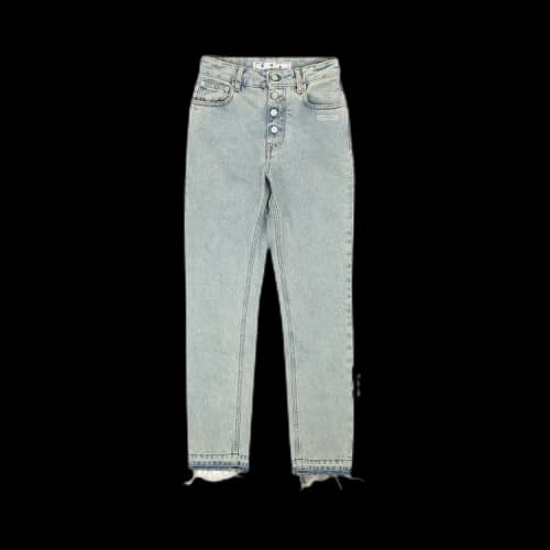 Off-White Riserva Straight Jeans 'Light Blue'