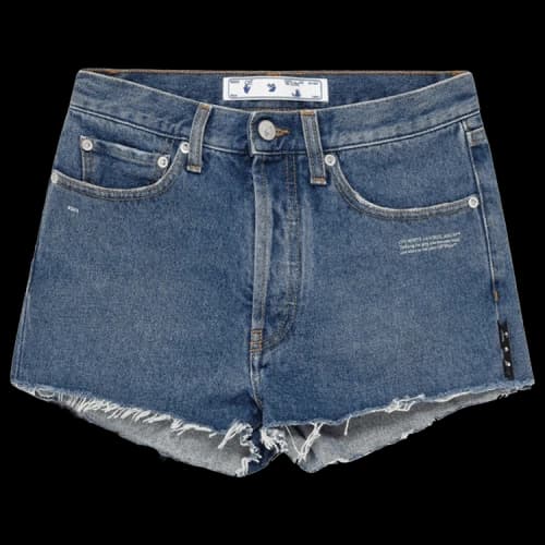 Off-White Denim Shorts 'Blue'