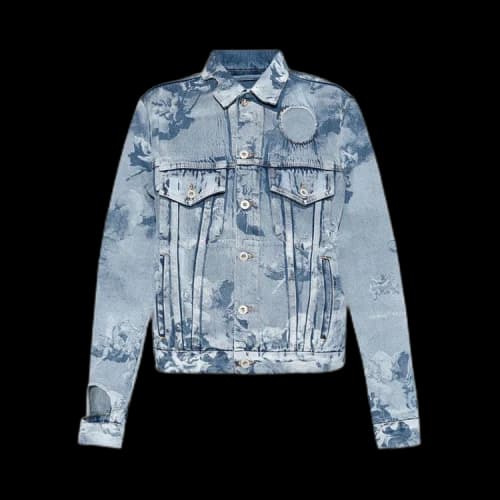 Off-White Sky Meteor Denim Jacket 'Light Blue'