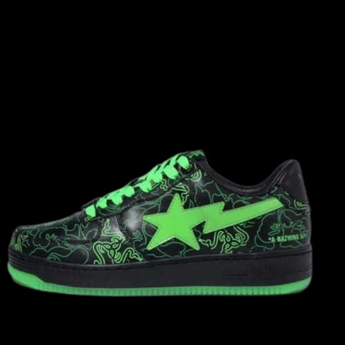 A BATHING APE x RZR Bape Sta 'Black Green'