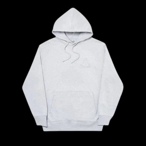Palace De Boss P3 Hoodie 'Grey Marl'