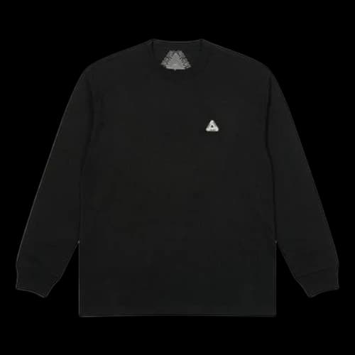 Palace FW23 Sofar Long Sleeve Logo T-Shirt 'Black'