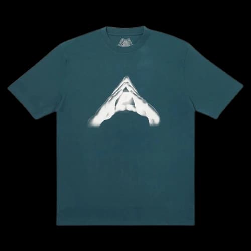 Palace P's Open Doors T-Shirt 'Dark Green'