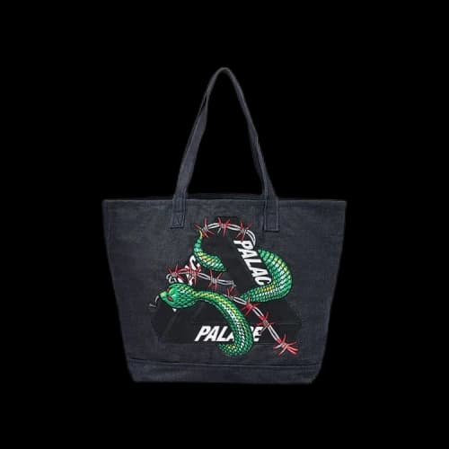 Palace Hesh Denim Tote Bag 'Rinse'