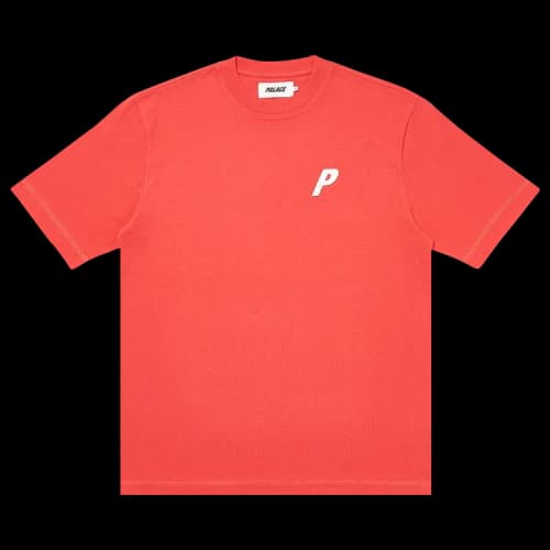 Palace Felt P T-Shirt 'Red'