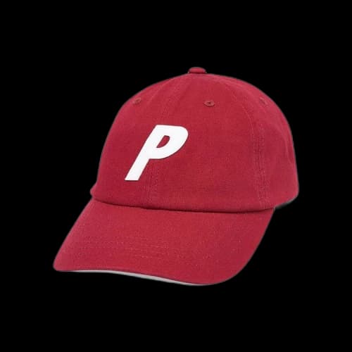 Palace P 6-Panel 'Burgundy'