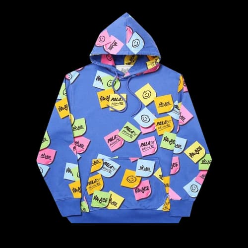 Palace Palast Minute AOP Hood 'Blue'