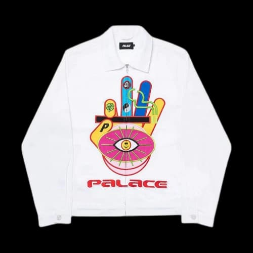 Palace Happy Cig Jacket 'White'