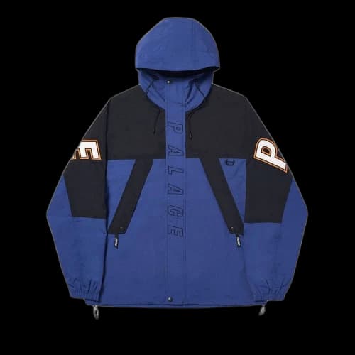 PALACE Volume Jacket hooded Long Sleeves Unisex Navy Blue