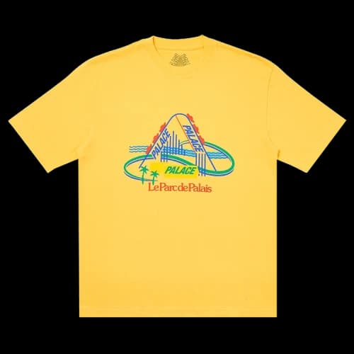 Palace French Ones T-Shirt 'Yellow'