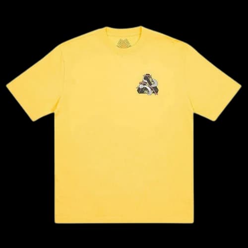 Palace Hesh Mit Fresh T-Shirt 'Yellow'