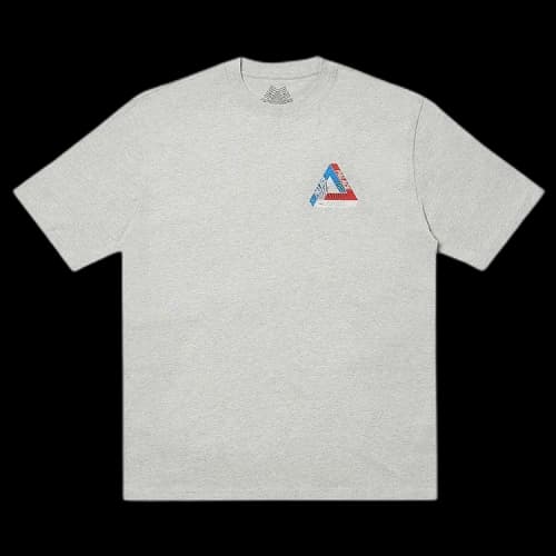 Palace Tri-Tex T-Shirt 'Grey Marl'
