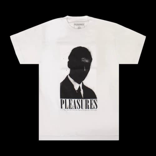 Pleasures Ghost Face Short-Sleeve T-Shirt 'White'