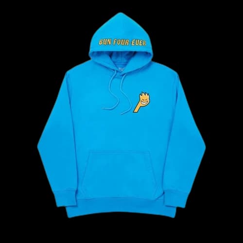 Palace x Spitfire Live To Bun Hood 'Blue'