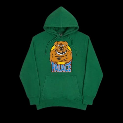 Palace Bulldog Hood 'Green'