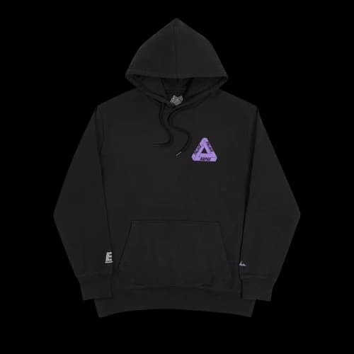 PALACE x Rapha Crossover Off Bike Hood Cartoon Pattern Unisex Black