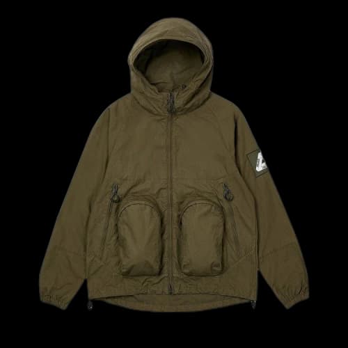 Palace Cell Net Jacket 'Olive'
